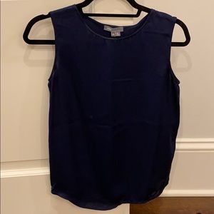 Vince silk sleeveless top